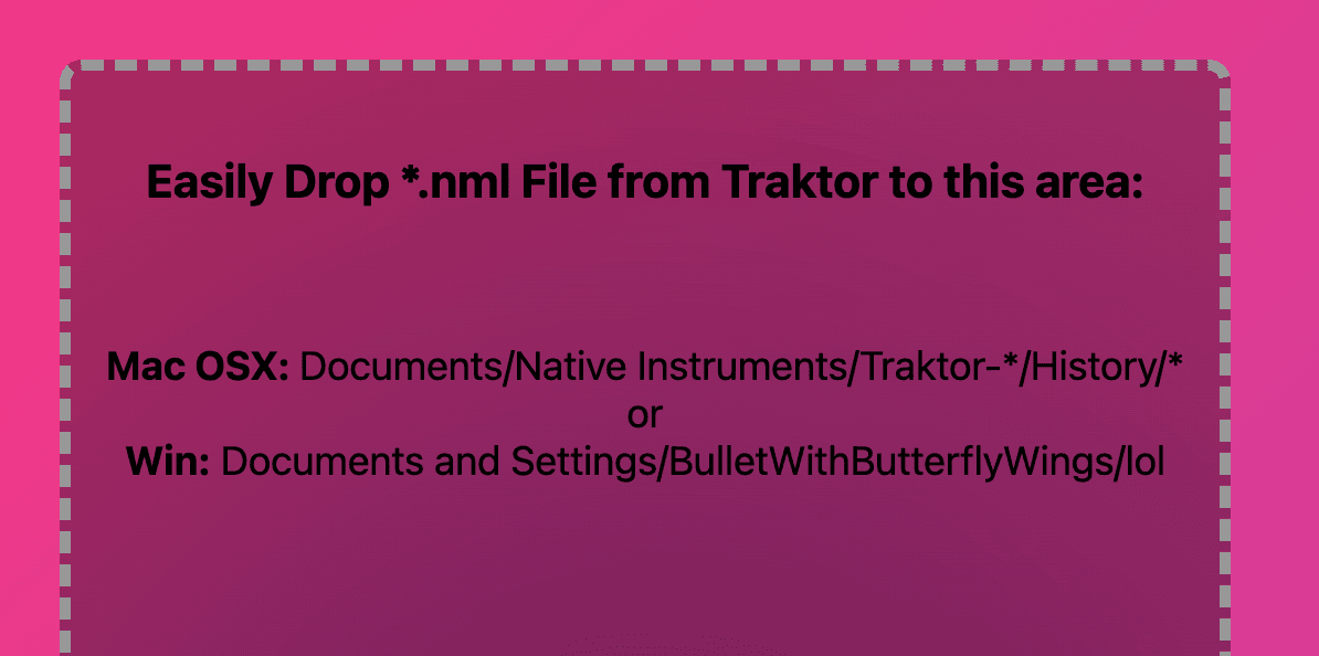Traktor Playlist Parser